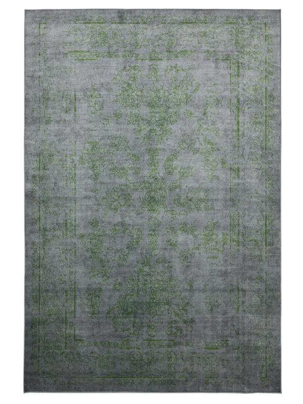 Waschbarer Teppich Miray Grau/Grün 60007884-107101