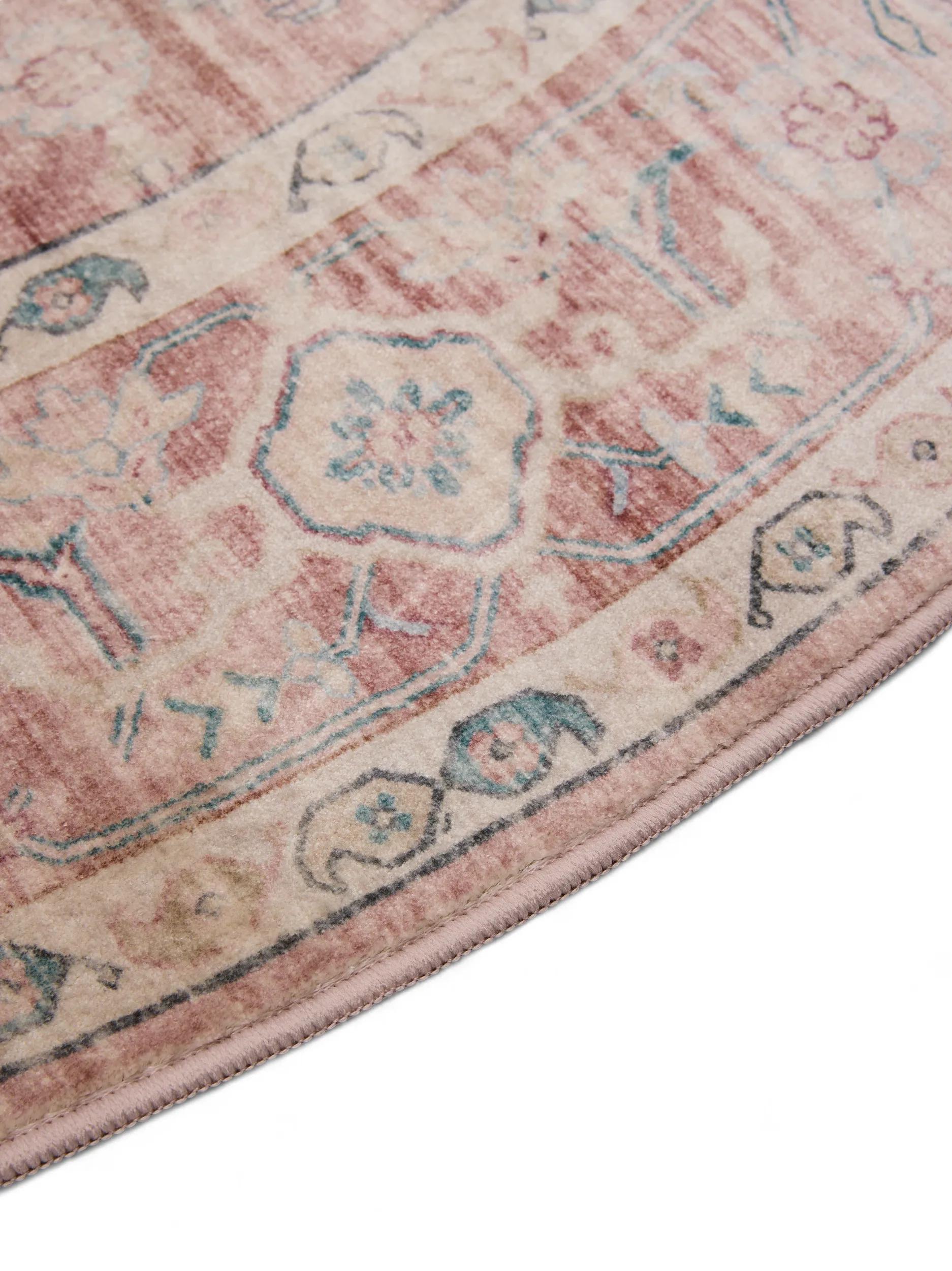 Waschbarer Teppich Miray Rosa 60007882-34104 Waschbarer Teppich Miray Rosa 60007882-34104 – Bild 5