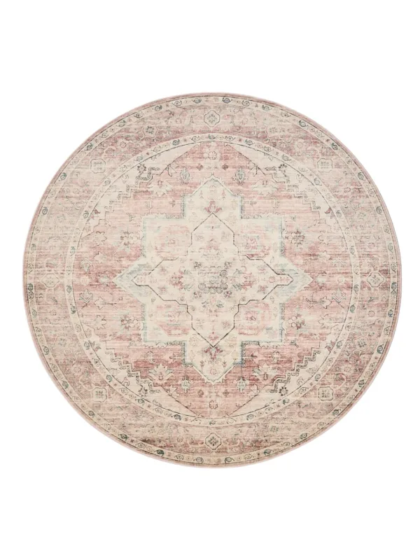 Waschbarer Teppich Miray Rosa 60007882-34104