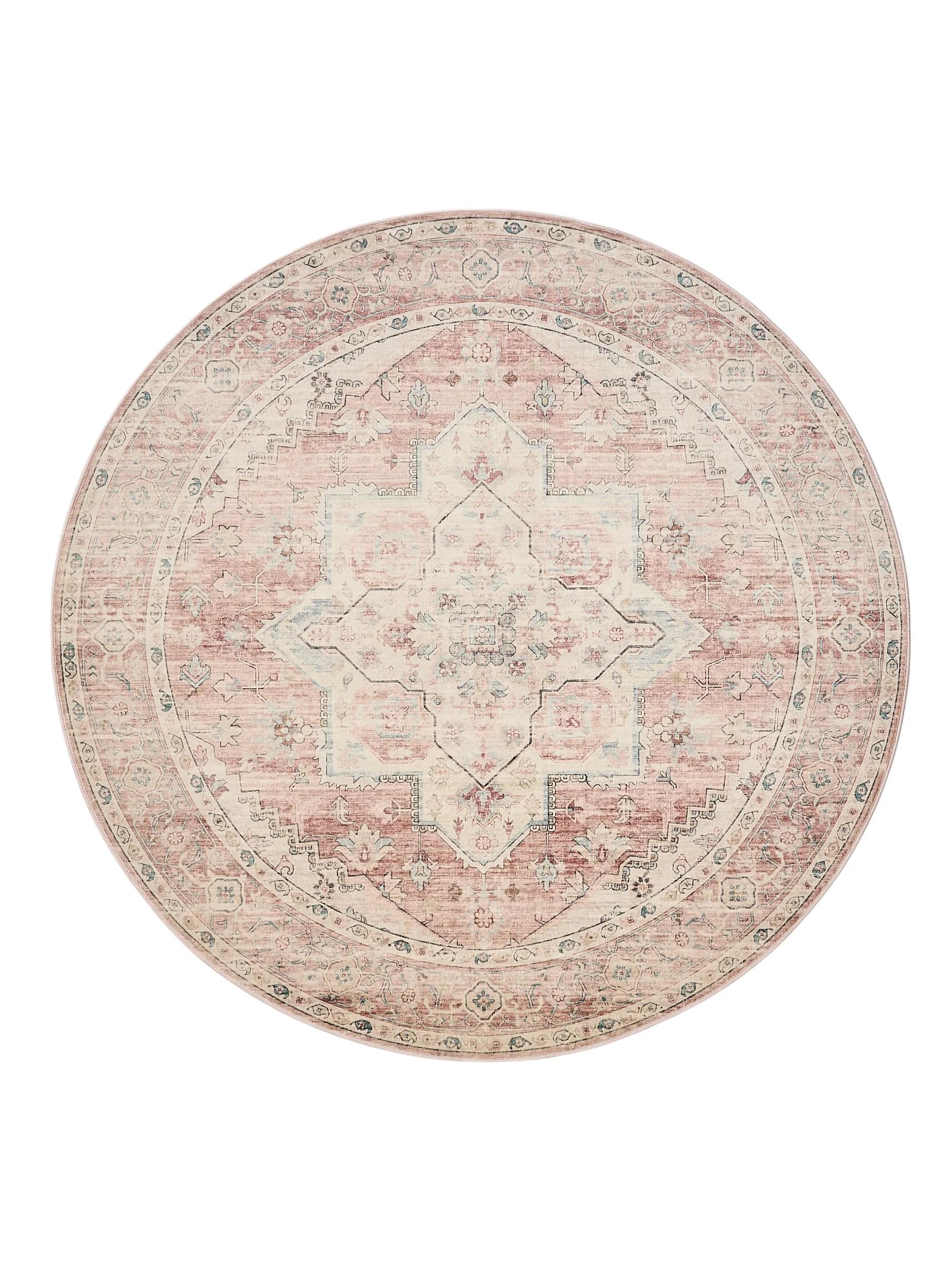 Waschbarer Teppich Miray Rosa 60007882-34104 Waschbarer Teppich Miray Rosa 60007882-34104
