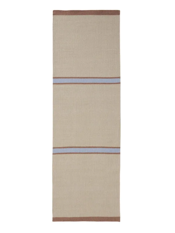 Woll-Läufer Livio Beige/Blau 60007944-75103