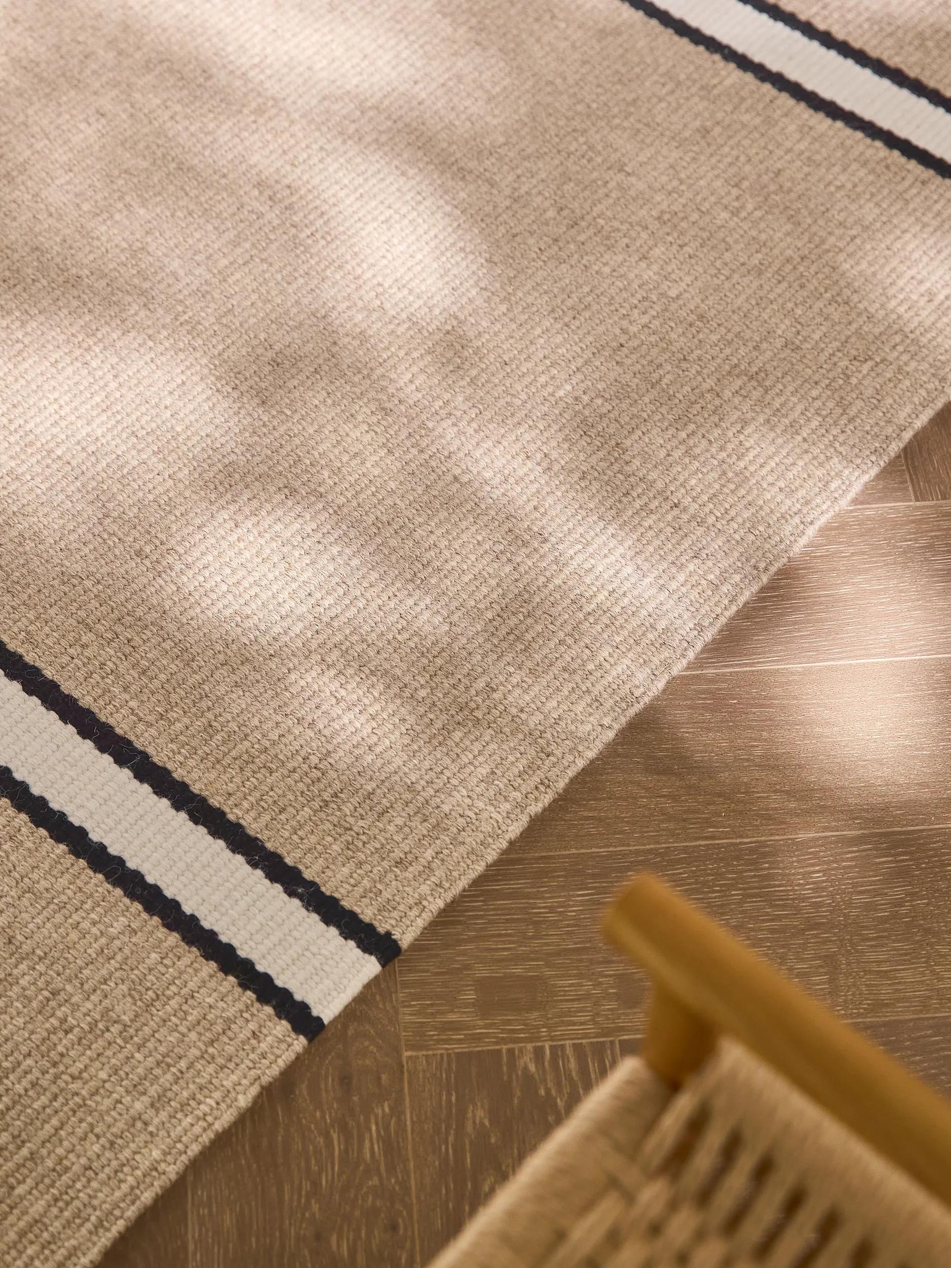 Woll-Läufer Livio Beige/Schwarz 60007944-45103 Woll-Läufer Livio Beige/Schwarz 60007944-45103 – Bild 3