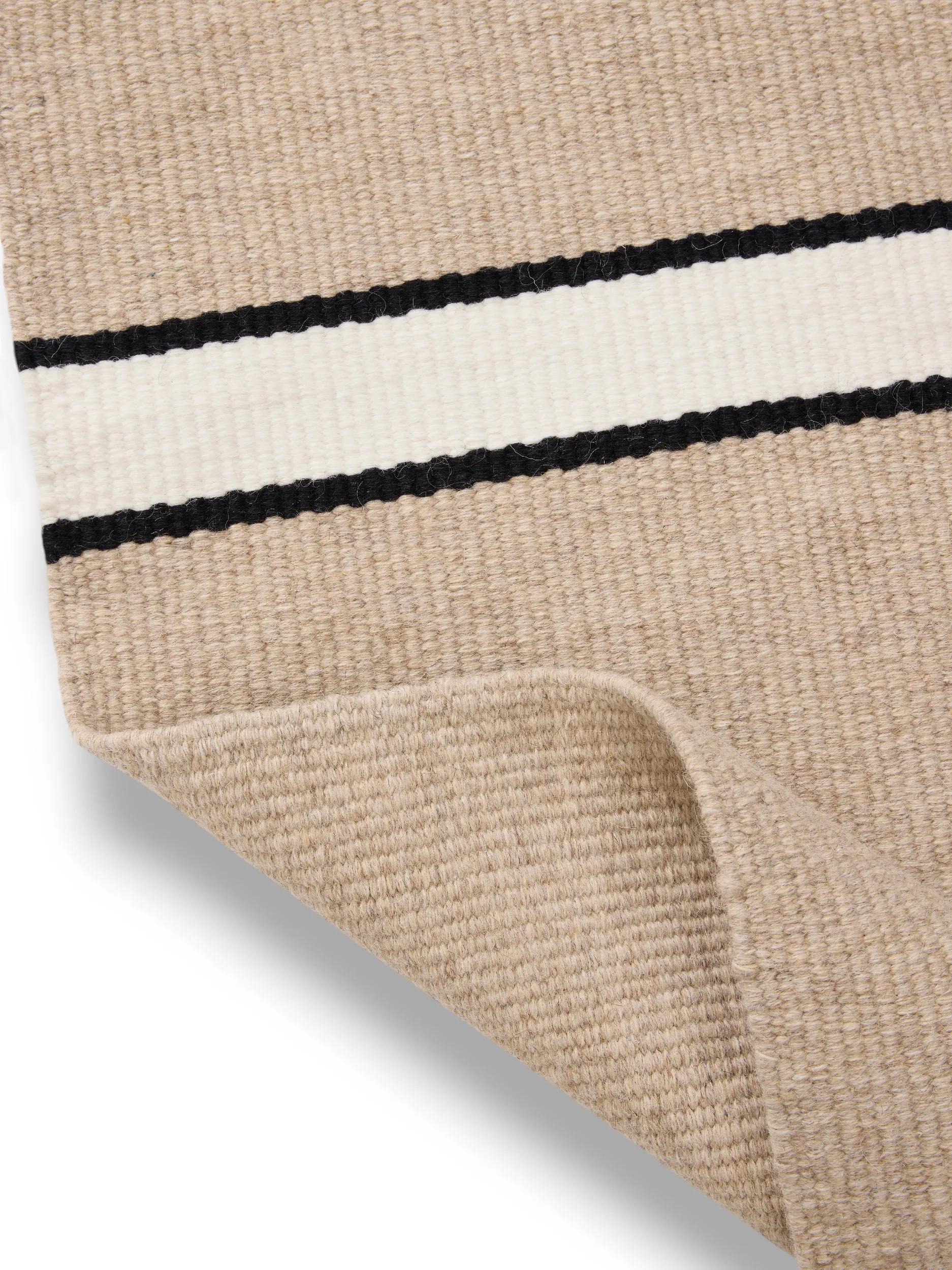 Woll-Läufer Livio Beige/Schwarz 60007944-45103 Woll-Läufer Livio Beige/Schwarz 60007944-45103 – Bild 4