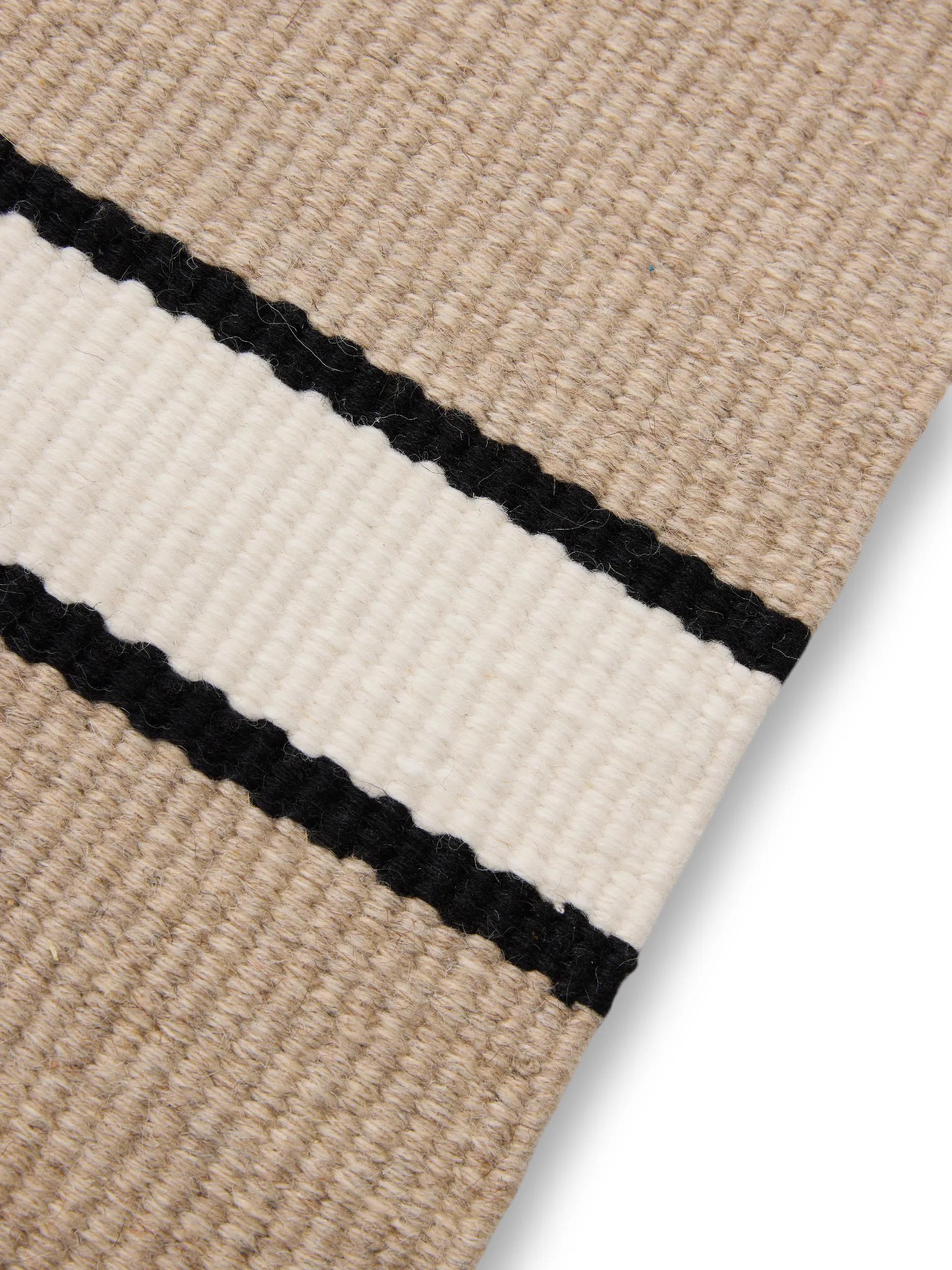 Woll-Läufer Livio Beige/Schwarz 60007944-45103 Woll-Läufer Livio Beige/Schwarz 60007944-45103 – Bild 5