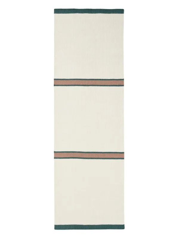 Woll-Läufer Livio Elfenbein/Grün 60007944-153103