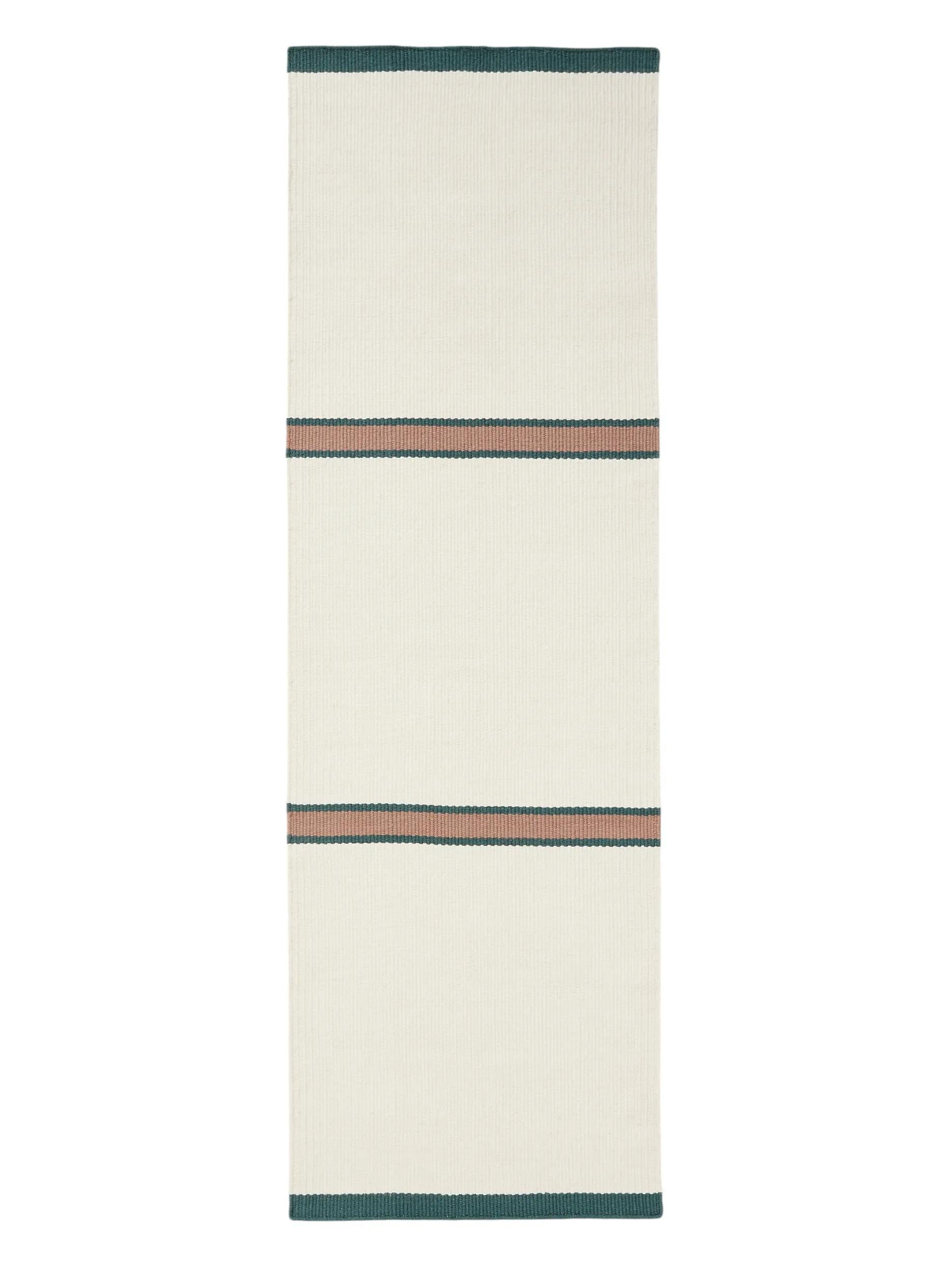Woll-Läufer Livio Elfenbein/Grün 60007944-153103 Woll-Läufer Livio Elfenbein/Grün 60007944-153103