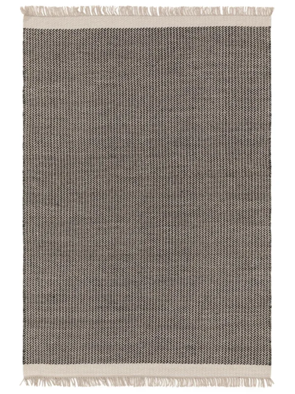 Wollteppich Kim Schwarz/Weiß 60006613-37101