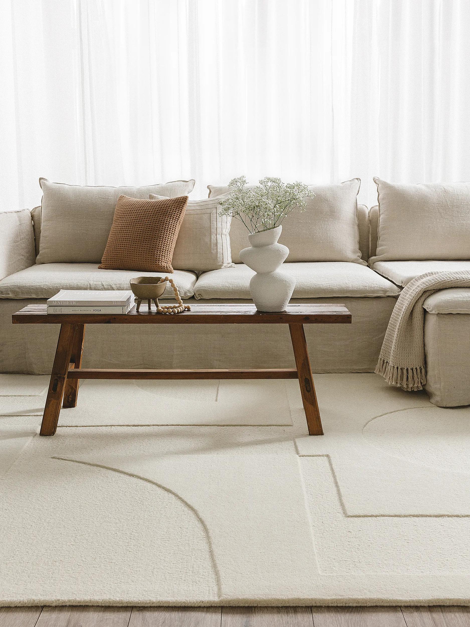 Wollteppich Logan Creme 60007512-62101 Wollteppich Logan Creme 60007512-62101 – Bild 2