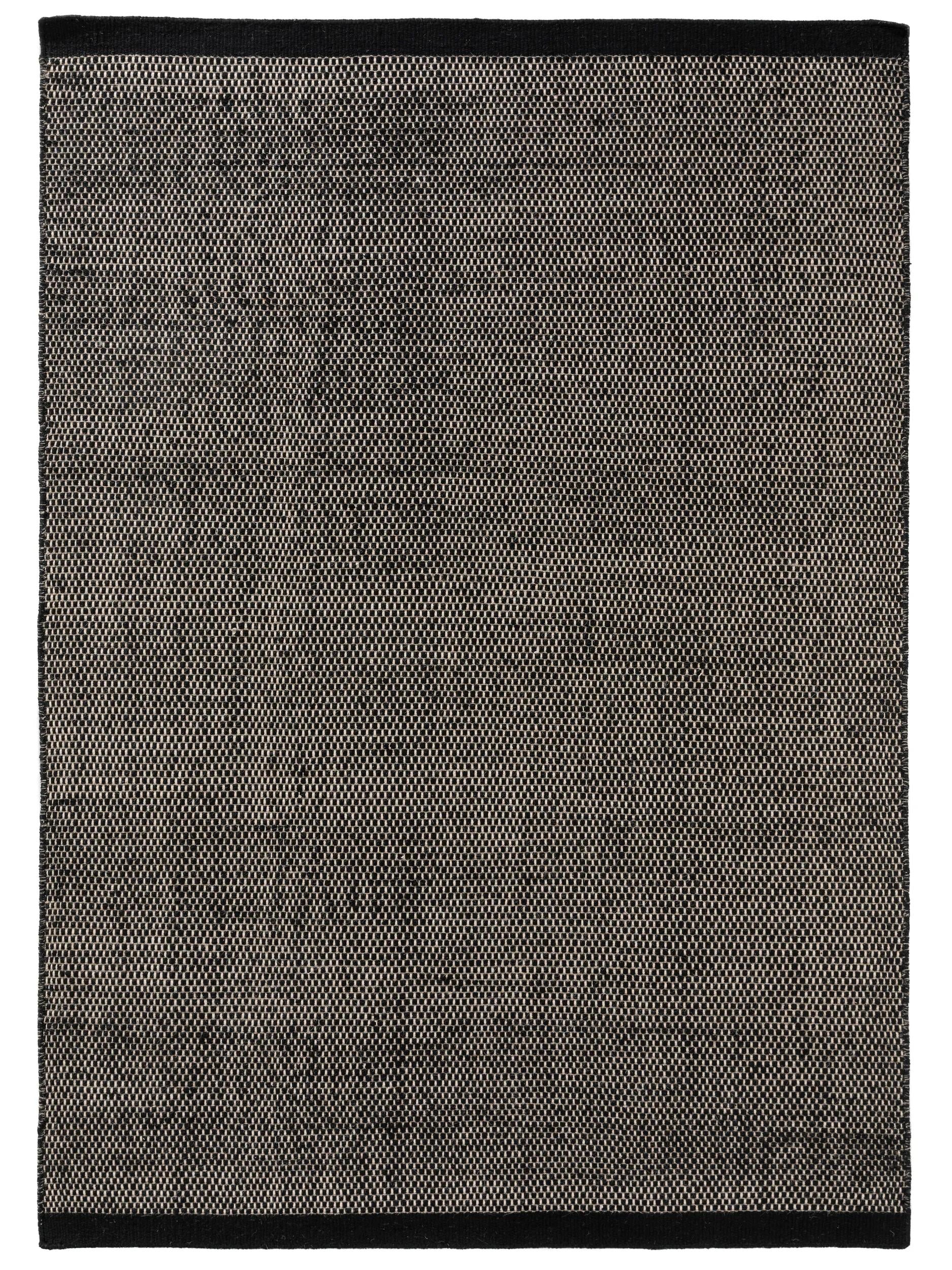 Wollteppich Rocco Schwarz/Weiß 60005846-37101 Wollteppich Rocco Schwarz/Weiß 60005846-37101