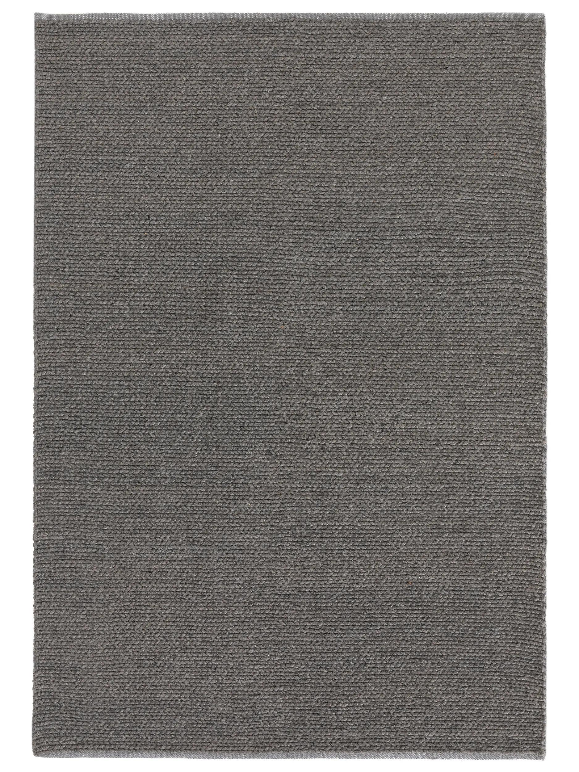 Wollteppich Uno Hellgrau 60007256-56101 Wollteppich Uno Hellgrau 60007256-56101